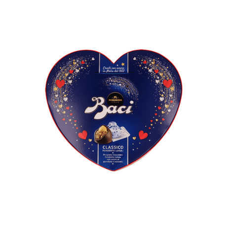 Perugina Pralinen Perugina Baci Cuore Classico Dunkle Schokolade Praline mit Haselnussfüllung Gluten-frei 100g