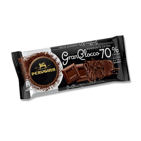 Perugina GranBlocco Cioccolato Fondente 70% Kakao 150g - Italian Gourmet