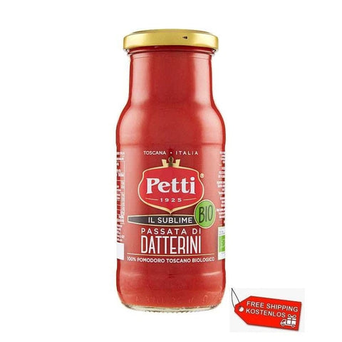 12x Petti Il Sublime Passata di Datterini Bio Tomatenpüree 350g - Italian Gourmet