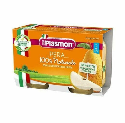 Plasmon Pera homogenisierte Birne 2x104g - Italian Gourmet