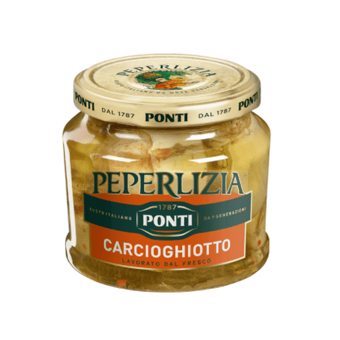 Ponti Carcioghiotto Artischocken in Sonnenblumenöl 330g - Italian Gourmet