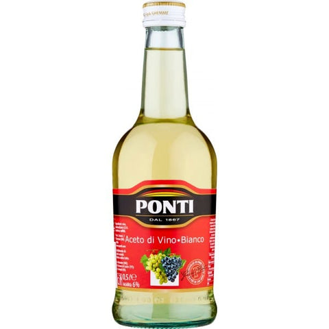 Ponti Aceto di Vino Bianco Weißweinessig (500 ml) - Italian Gourmet