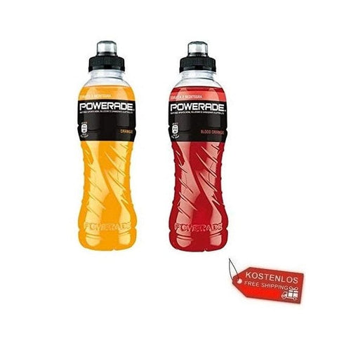Testpaket Powerade Double Orange Energy Drink 24x50cl - Italian Gourmet