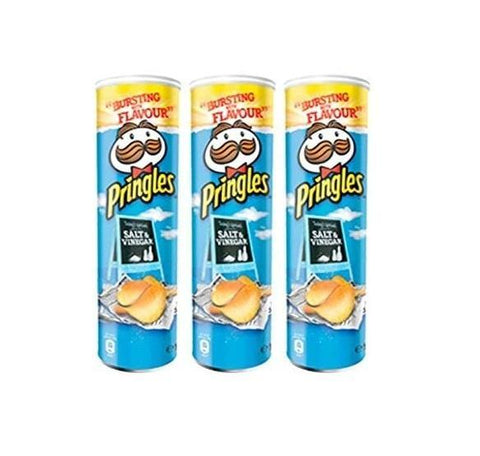 Pringles Salt and Vinegar pack 3x160g - Italian Gourmet