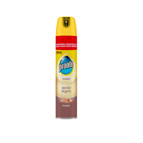 Pronto Esalta Spray Legno Classico Reiniger für Holzoberflächen 300ml - Italian Gourmet