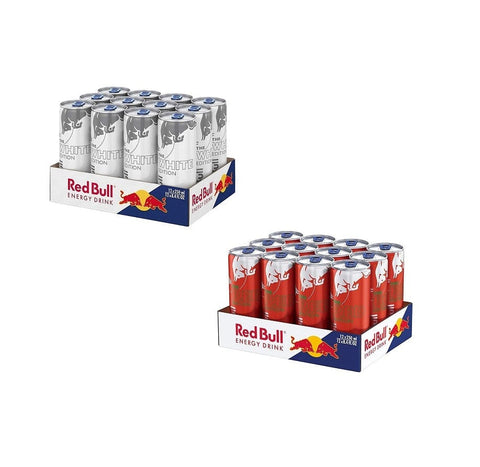 Testpaket Red Bull Red & White Edition Energy Drink 24x250ml - Italian Gourmet