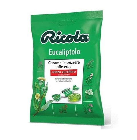Ricola Eucaliptolo erfrischende Eukalyptol- und Mentholbonbons 70g - Italian Gourmet