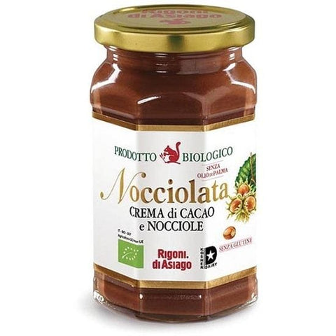 Rigoni di Asiago Nocciolata Bio glutenfreie Kakao- und Haselnusscreme (270 g) - Italian Gourmet