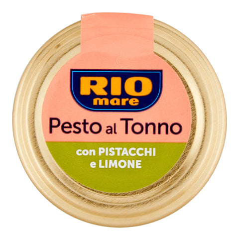 Rio Mare Kochsaucen & Pesto 1x130g Rio Mare Pesto al Tonno con Pistacchi e Limone Thunfischpesto mit Pistazien und Zitrone (130g)
