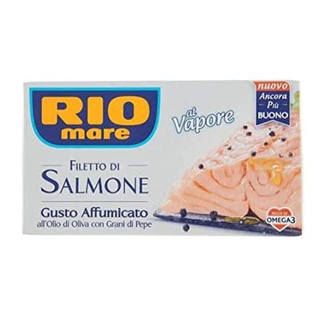 Rio Mare Salmone Affumicato Lachsfilet mit Pfefferkörnern 125g - Italian Gourmet