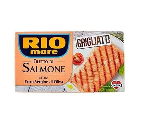 Rio Mare Salmone Grigliato Gegrilltes Lachsfilet 125g - Italian Gourmet