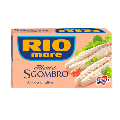Rio Mare Filetti di Sgombro Makrelenfilets in Olivenöl 125g - Italian Gourmet