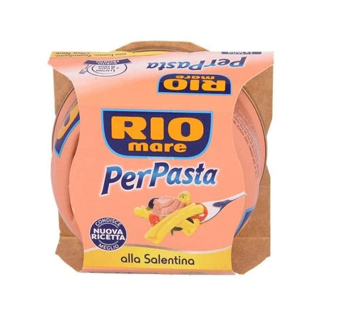 Rio Mare Per Pasta Salentina Salat mit Thunfisch Tomaten Oliven und Oregano 160g - Italian Gourmet