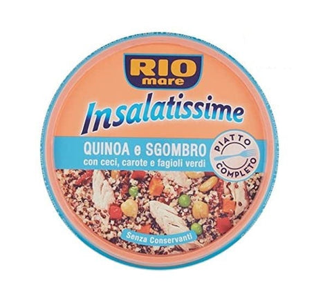 Rio Mare Insalatissime Sgombro Makrele Quinoa und Gemüsesalat 220g - Italian Gourmet