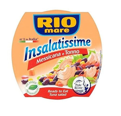 Rio Mare Insalatissime Thunfisch und mexikanischer Salat Mega Pack 12x160g - Italian Gourmet