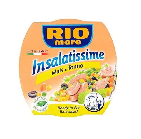 Rio Mare Mais & Tonno Zuckermais und Thunfischsalat 160g - Italian Gourmet