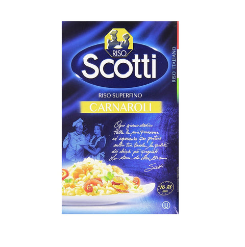 Riso Scotti Carnaroli pro Risotti superfeiner italienischer Reis 1 kg - Italian Gourmet