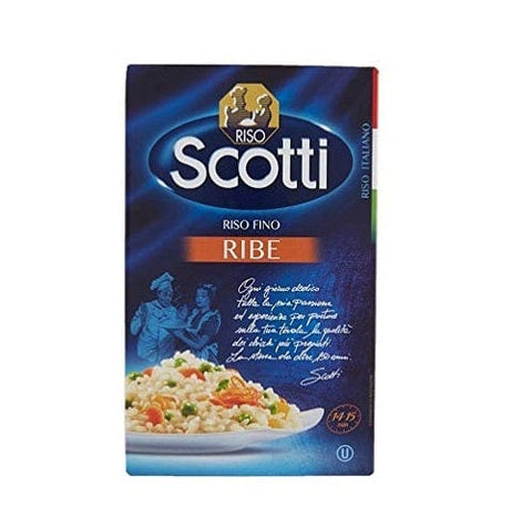 Riso Scotti Ribe fino italienischer feiner Reis 1kg - Italian Gourmet