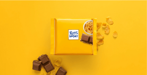 Ritter sport tavoletta cioccolato 1x100g Ritter Sport CORNFLAKES 100g 4000417011008