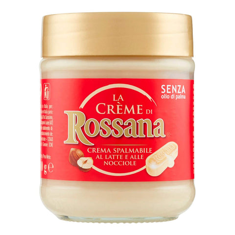 Rossana Crema Latte e nocciole Milch und Haselnusscreme 200g - Italian Gourmet