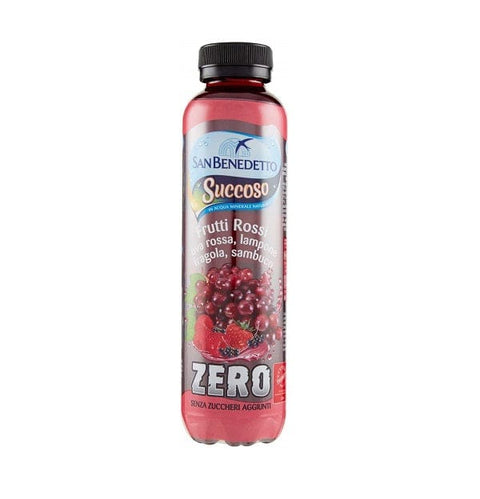 San Benedetto Succoso Frutti rossi Zero Rote Früchte Fruchtsaft 12x40cl - Italian Gourmet