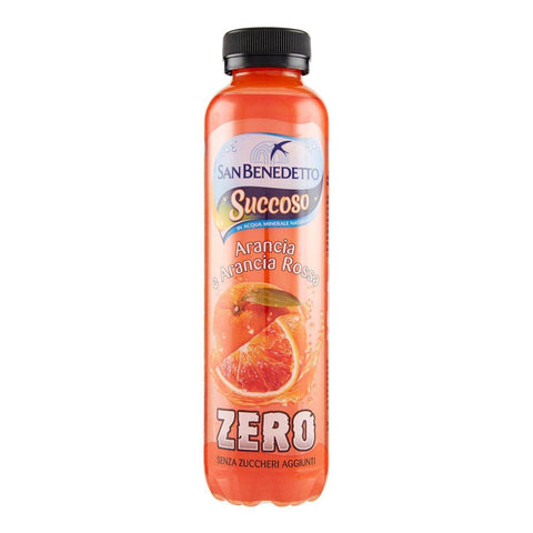 San Benedetto Succoso Zero Arancia Orange und blutorange Fruchtsaft 12x40cl - Italian Gourmet