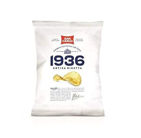 San Carlo 1936 Antica Ricetta Chips Kartoffelchips 5x40g - Italian Gourmet