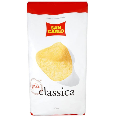 San Carlo Chips San Carlo Classica Chips Patatine Kartoffelchips gesalzen 450g