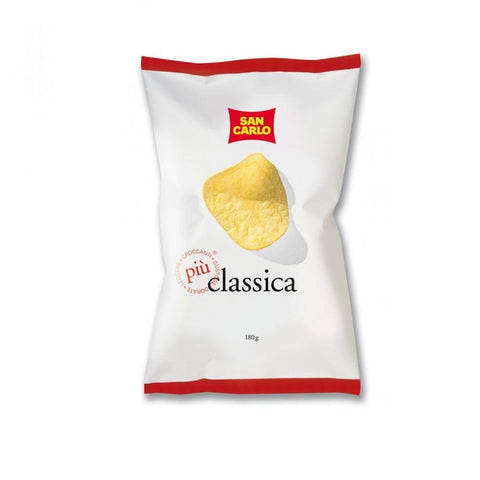 San Carlo Classica Patatine Chips Kartoffelchips 190g - Italian Gourmet