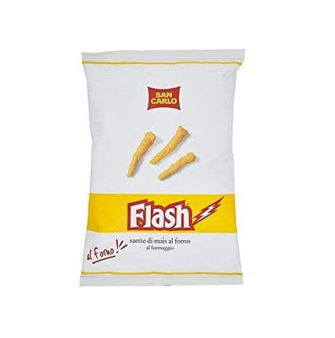 San Carlo Flash cheese Chips Käse Kartoffelchips 5x60g - Italian Gourmet
