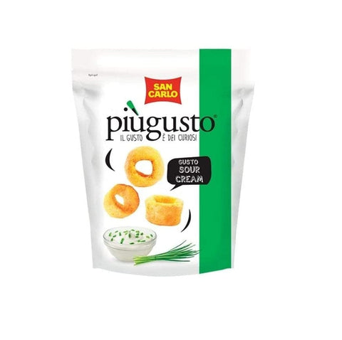 San Carlo piùgusto Sour Cream Chips Kartoffelchips 5x50g - Italian Gourmet