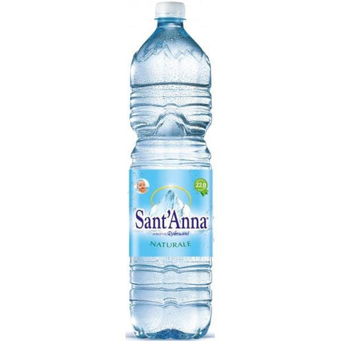 Sant'Anna Wasser Sant'Anna Acqua Minerale Naturale Natürliches Mineralwasser Einweg PET 1,5Lt
