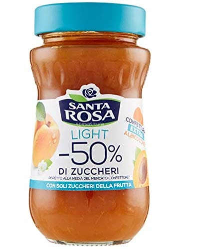 Santa Rosa Albicocche Light italienische Aprikose Marmelade 260g - Italian Gourmet