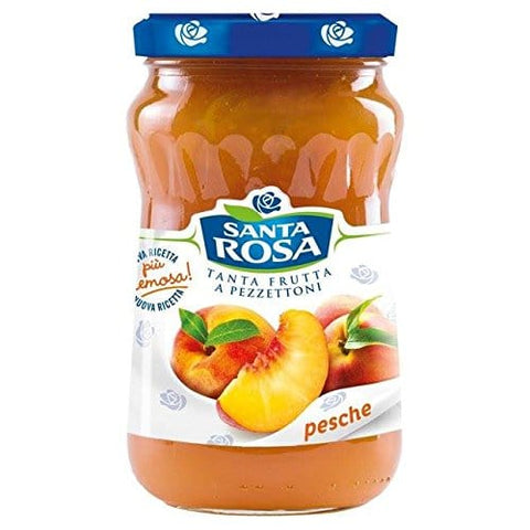 Santa Rosa Pesche italienische Pfirsich-Marmelade 350g - Italian Gourmet