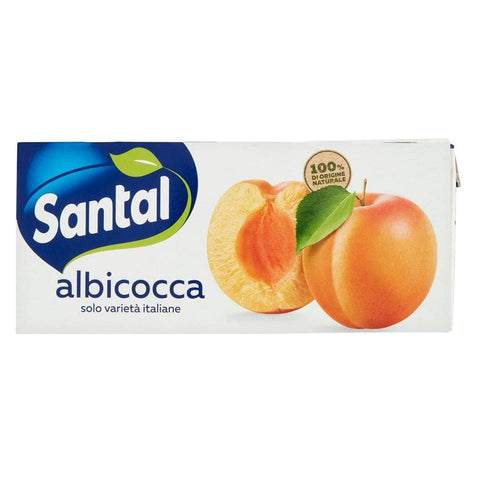 Santal Fruchtsaft Parmalat Santàl Albicocca Aprikosensaft Fruchtsaft Erfrischungsgetränk Erfrischendes Getränk Brik 3x200ml 8002580300039