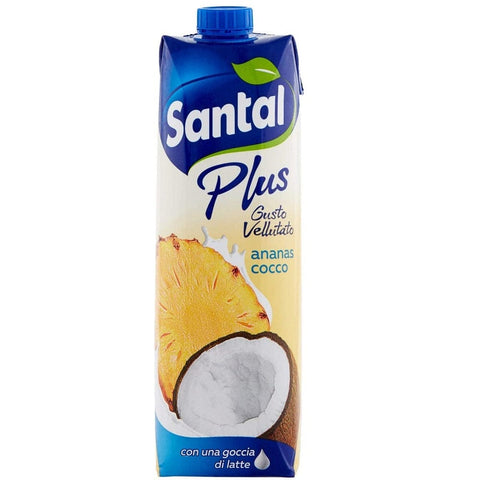 Santal Fruchtsaft Parmalat Santal Plus  Ananas e Cocco Ananas und Kokosnuss Fruchtsaft mit einem Tropfen Milch 8002580040171