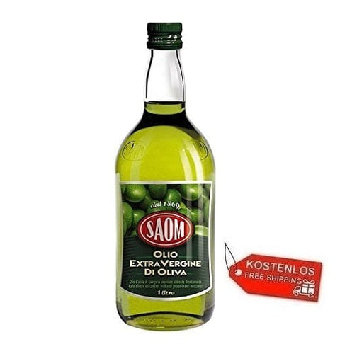 6x Saom Natives Olivenöl Extra 1Lt - Italian Gourmet
