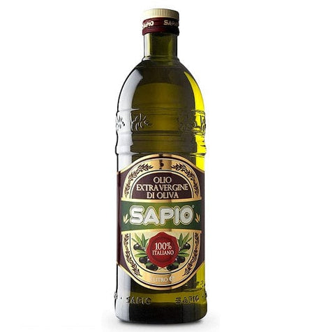 Sapio 100% Italienisch Natives Olivenöl Extra 1Lt - Italian Gourmet