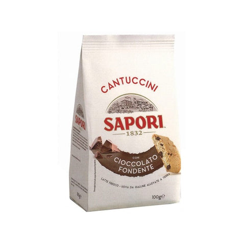 Sapori Kekse Sapori Cantuccini con Ciocccolato Fondente Kekse mit Dunkler Schokolade 100g