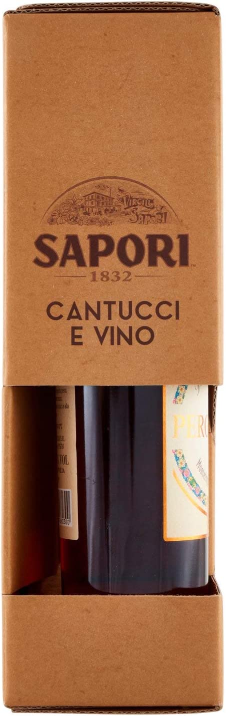 Sapori Kekse Sapori cantuccini toscani con vino liquoroso gr.550   Cantuccini-Aromen mit Likörwein gr.550 8002590064327