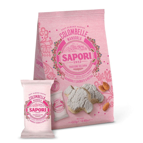 Sapori Kekse Sapori Colombelle alla Mandorla Sacchetto 127g 6 MonoporzioniMandel Colombelle 127g 6 Einzelportionen 8002590061289