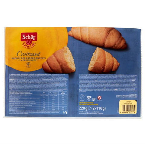 Schar Brot Schar Croissant 4 Stück x 55 g (220g) 80086980279774