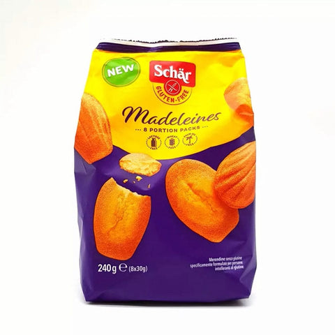 Schar Brot Schar Madeleines Merendina Senza Glutine Madeleines Snack Glutenfrei 8x30g 8008698032770