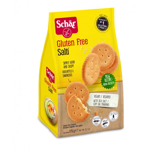 Schar Crackers Saltì glutenfreier Snack 175g - Italian Gourmet