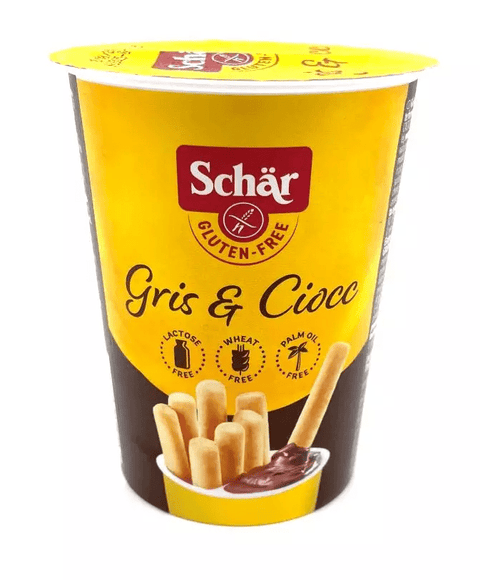 Schar Grissini 1x52gr Schar Gris&Ciocc Grissini und Schokolade  Glutenfrei 52gr 8008698054109