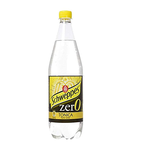 Schweppes Aqua Tonica Zero Tonic Wasser PET 600ml zuckerfrei - Italian Gourmet