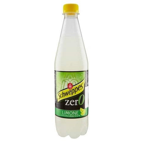 Schweppes Limone Zero Zitrone-Erfrischungsgetränk PET 600ml zuckerfrei - Italian Gourmet