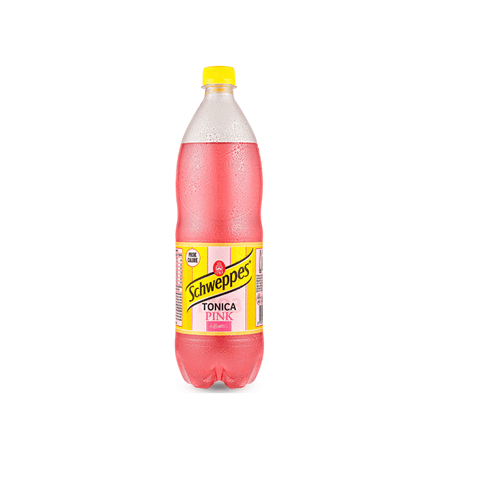 Schweppes Soft Drink Schweppes Tonica Pink Erfrischungsgetränk mit Johannisbeere gewürzt PET 1Lt