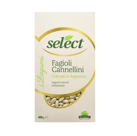 Select Fagioli Cannellini getrocknete Bohnen Mega Pack 6x400g - Italian Gourmet