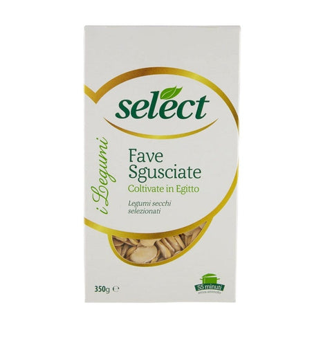Select Fave Sgusciate getrocknete geschälte Saubohnen mega pack 6x350g - Italian Gourmet